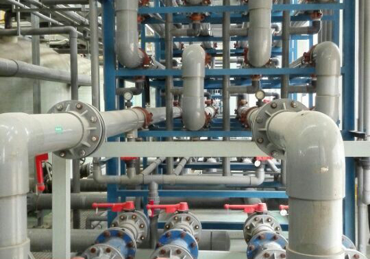 化工廠(chǎng)水處理-pvc管材案例